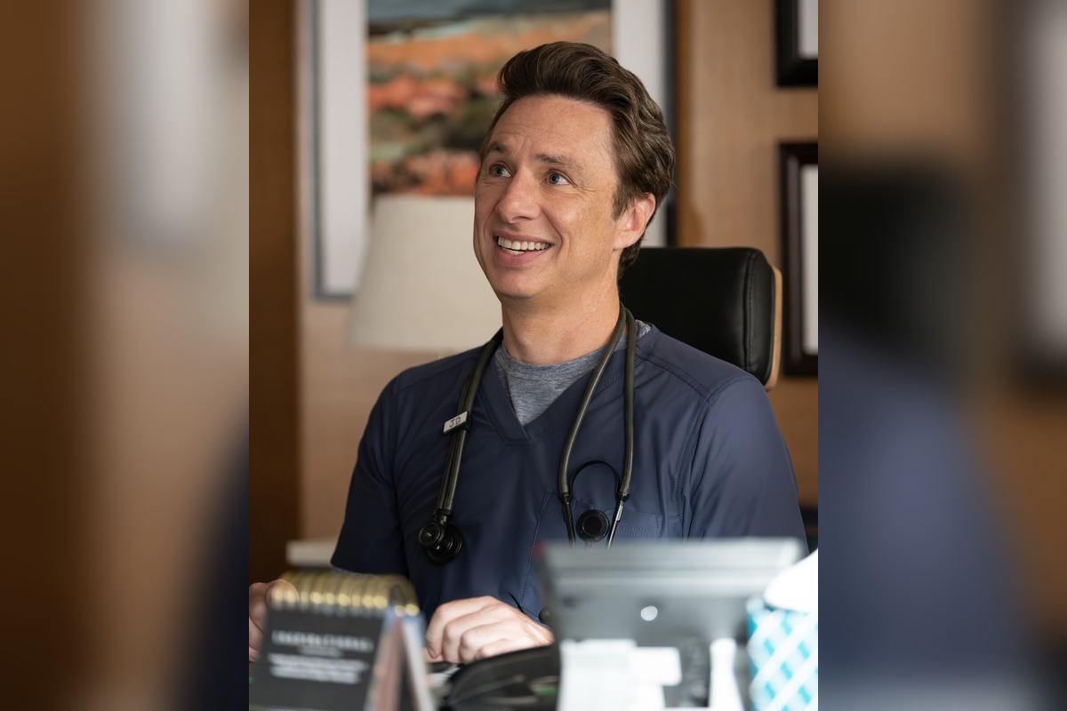 Zach Braff als J.D. in einem offiziellen ABC-Promofoto zu „My Chief“ (204).