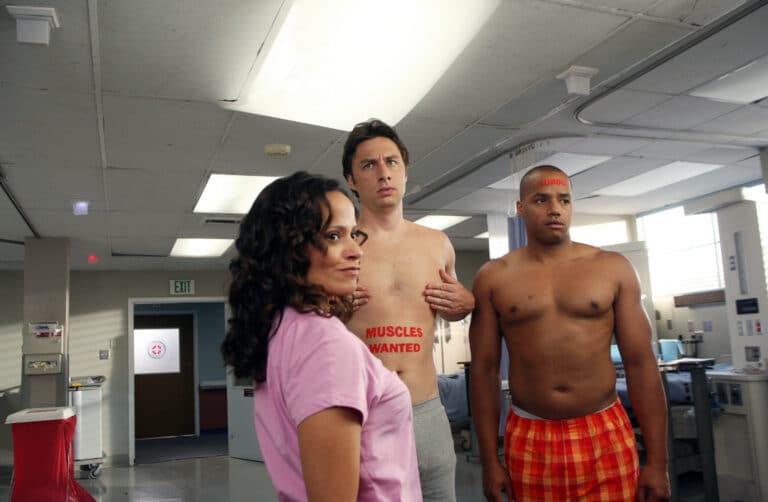 judy reyes spricht über ihre erfahrungen als schauspielerin und teilt spannende einblicke in den gruppenchat mit zach braff und den anderen darstellern. erfahren sie mehr über freundschaft, zusammenarbeit und insidertipps aus der branche.