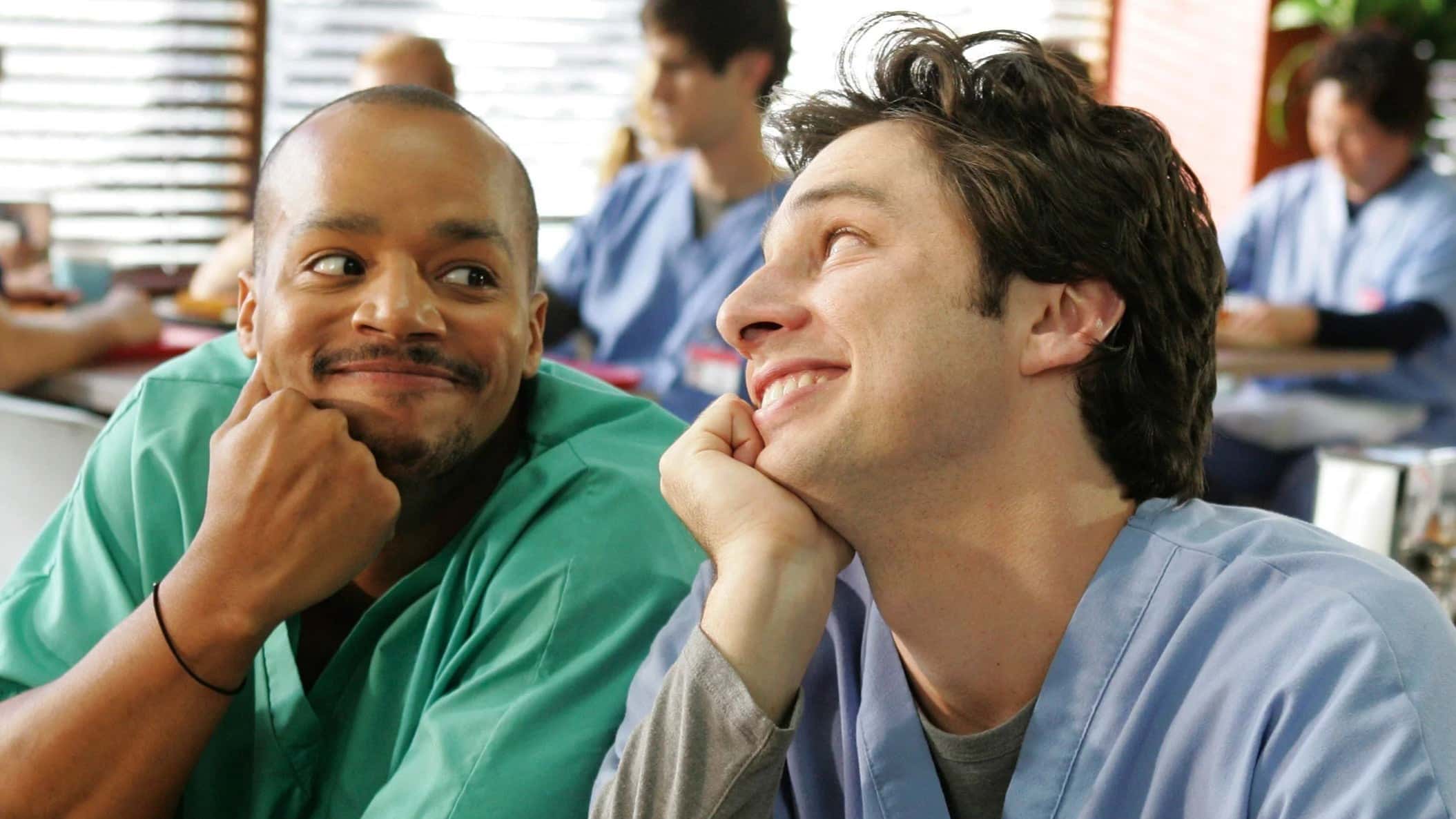 die kultserie scrubs kehrt mit zach braff und donald faison zu abc zurück. erleben sie die beliebten charaktere und humorvollen krankenhausgeschichten in neuen staffeln.