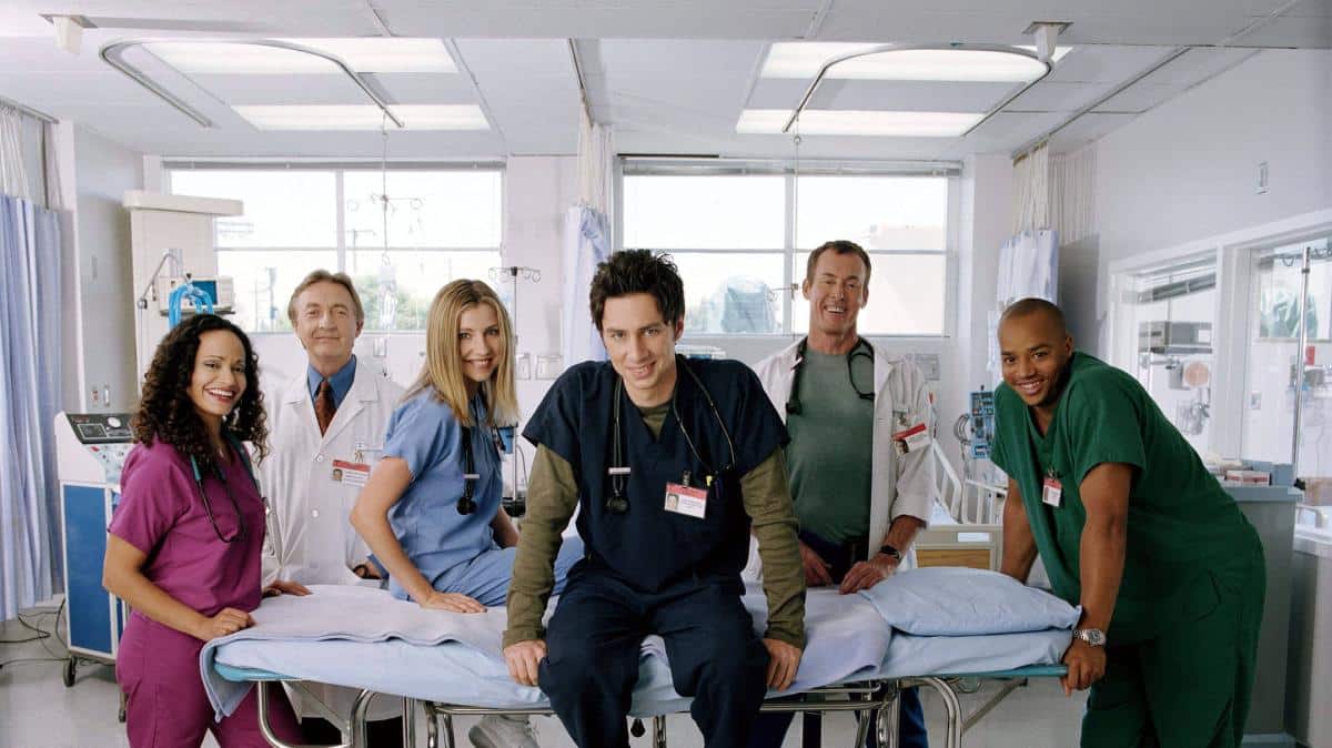die scrubs-crew kehrt im neuen trailer zurück – freu dich auf humor, herz und unvergessliche momente in der beliebten krankenhausserie.