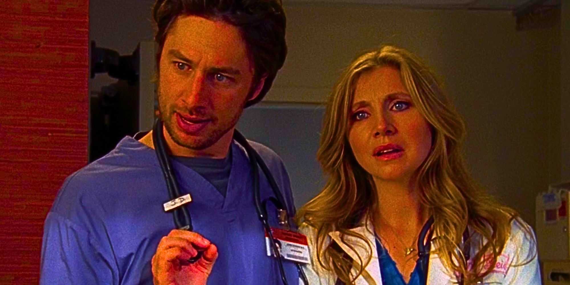 der schöpfer von scrubs erklärt die trennung von j.d. und elliot im revival und gibt einblicke in die entwicklungen ihrer beziehung.
